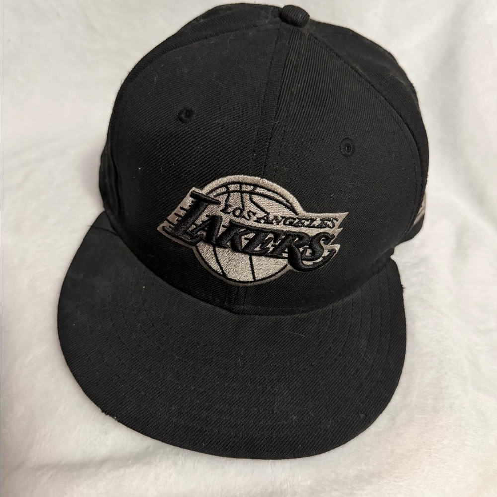 New Era Black and Gray Lakers Kids Cap